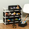 3 Tier Storage Shelf Unit Kids Childrens Bedroom Boxes/Drawers Toy Box