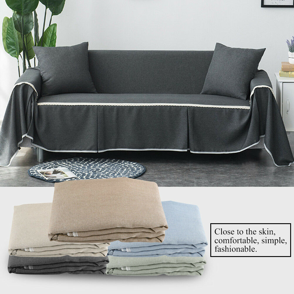 Couch Sofa Cover Quilted Slipcover Throw Couch Pet Dog Protector Dust Resistant