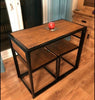 Small Table And 2 Chairs Breakfast Bar Kitchen Dining Room Modern Furniture Set