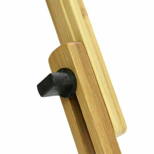 Bamboo Adjustable Portable Laptop Lazy Table Stand Lap Sofa Bed PC Notebook Desk