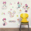 Minnie Decal WALL STICKER Mouse Vinyl Mural Kids Room Wall Decoration UK