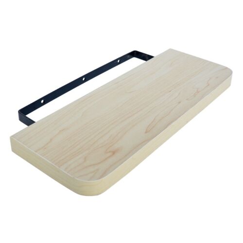 Floating Wall Shelf Wood Effect Shelving Shelves Unit Kit Display Home Office
