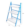 Garden Wooden 3 Tier Flower Plant Pot Display Stand Patio Shelf Storage Rack