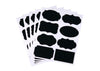 32 Blackboard Chalk Board Chalkboard Reusable Stickers Glass Jar Labels Black