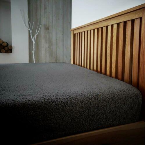 TEDDY BEAR FLEECE Duvet Cover & Fitted Sheet Sherpa Thermal Soft Bedding Set