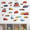 Racing Car Wall Sticker Boy Room Nursery Children Kids Boy Art Wall Decals UK 2C