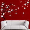 Plum Blossom Tree Flower Wall Stickers Vinyl Art Decals Living Room Bedroom