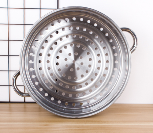 3 TIER INDUCTION HOB STAINLESS STEEL 28CM STEAMER POT PAN COOKER SET GLASS LID