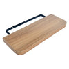 Floating Wall Shelf Wood Effect Shelving Shelves Unit Kit Display Home Office