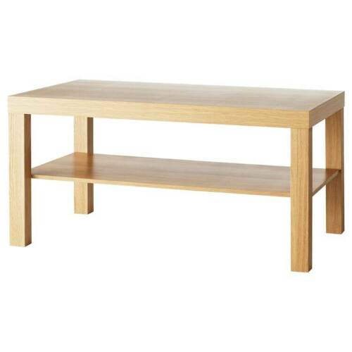 Coffee Sofa Table Separate Shelf Home Office Furniture 90x55cm