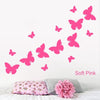 BUTTERFLY Wall Art Vinyl Butterfly Stickers Girls Childrens Room