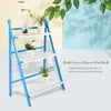 Garden Wooden 3 Tier Flower Plant Pot Display Stand Patio Shelf Storage Rack