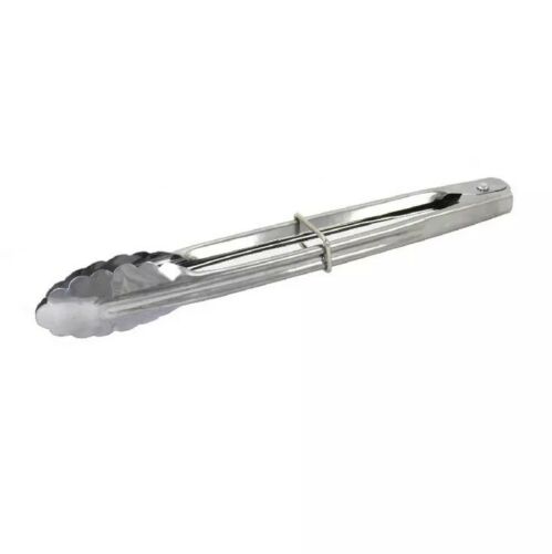2 Tongs 18cm Mini Stainless Steel Salad BBQ Kitchen Cooking Serving Utensil Tong