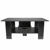 Small Coffee Table Rectangle Side End Desk Storage Shelf Home Living Room 100 cm