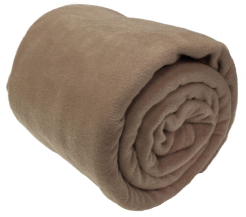Large Fleece Throw Luxury Warm Soft Polar Blanket Sofa Bed Travel Throwover