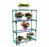 Double 4 Tier Steel Mini Garden Greenhouse Staging Shelving Shelf Plant Stand UK