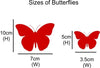 BUTTERFLY Wall Art Vinyl Butterfly Stickers Girls Childrens Room