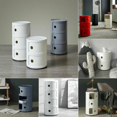 MODERN BATHROOM STORAGE BEDROOM KITCHEN CABINET DRAWER HALLWAY CADDY PLASTIC