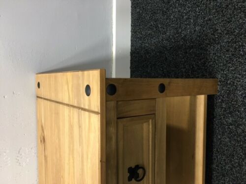 Corona Coffee Table with 2 Drawers & Shelf Solid Pine