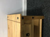 Corona Coffee Table with 2 Drawers & Shelf Solid Pine