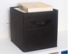 6pcs Foldable Storage Collapsible Box Home Clothes Organizer Fabric Cube Black