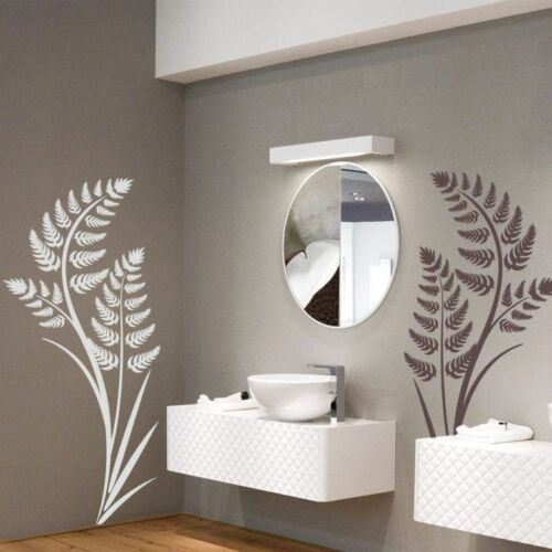 1 Fern Plant Living Room Wall Art Stickers Decal Art Bedroom Bathroom Vinyl