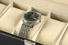 New 6 Grids Leather Watch Display Case Jewelry Collection Storage Holder Box UK