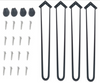 4 x Hairpin Legs / Hair Pin Legs Set for Furniture Bench Desk Table Metal Steel