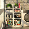 Folding 4 Tier Plant Flower Pot Shelf Stand Bookcase Storage Display Ladder