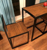 Small Table And 2 Chairs Breakfast Bar Kitchen Dining Room Modern Furniture Set