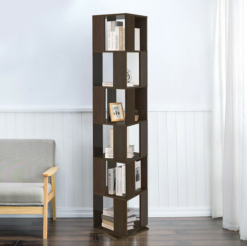 Bookcase Bookshelf Display Unit Corner Storage Organizer Bedroom Living Room BN