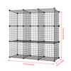 9 Cube DIY Metal Wire Storage Organizer Cupboard Shelf Bookcae Display Unit Home