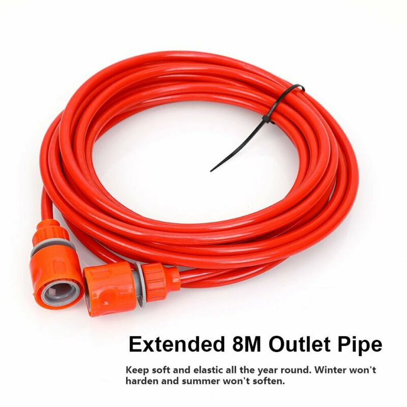 Portable 12V Car High Pressure Washer Water Pump Kit Jet Wash Cleaner Hose Van