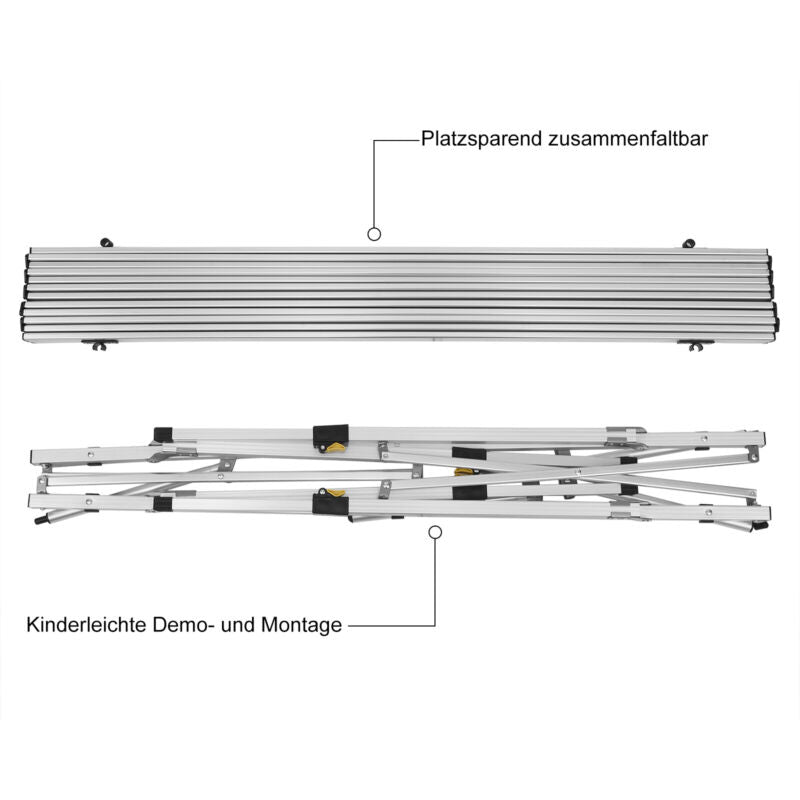 Camping Tables Folding Alu Picnic Portable Adjustable BBQ Outdoor Table Garden