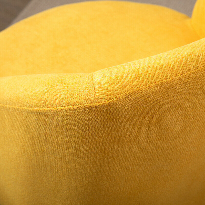 2 Pcs Fabric Velvet Accent Chairs Armchairs Padded Seat Home Office Living Room