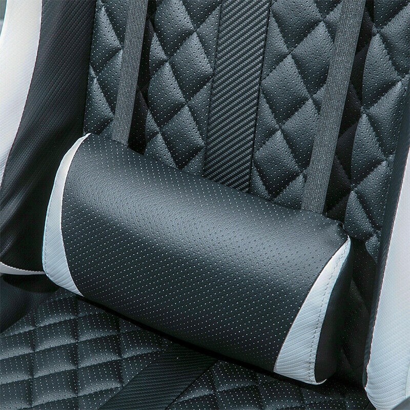 Racing Chair Gaming Chair Office Chair with Headrest Lumbar Pillow Adjustable BN