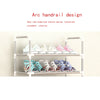 6 Tier Stackable Shoe Storage Rack Stand Shelf Stand Holder Space Saving 18Pairs