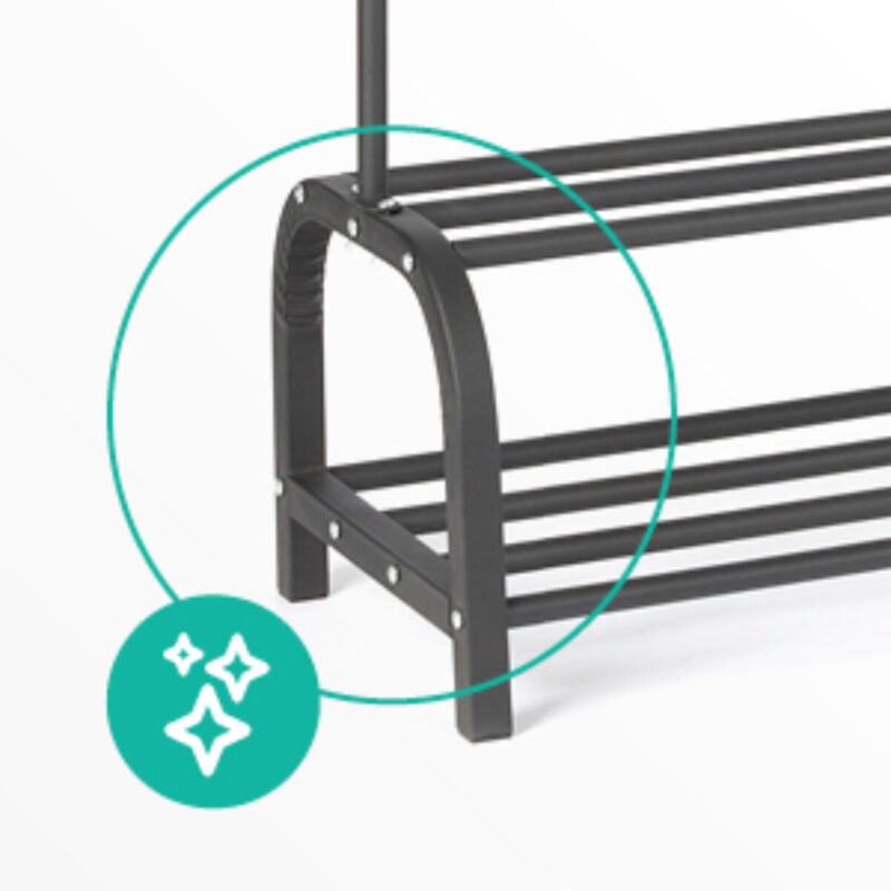 Heavy Duty Clothes Rail Rack Garment Hanging Display Stand Shoes Storage Shelves