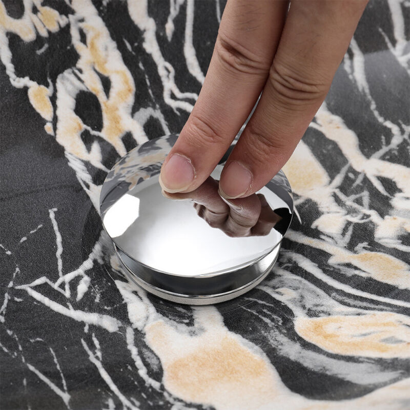 Marble Effect Glaze Bathroom Cloakroom Ceramic Counter Top Basin Sink Wash Bowl