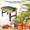 10-in-1 Combo Game Table Set Combo Entertainment Game Table Stackable Design