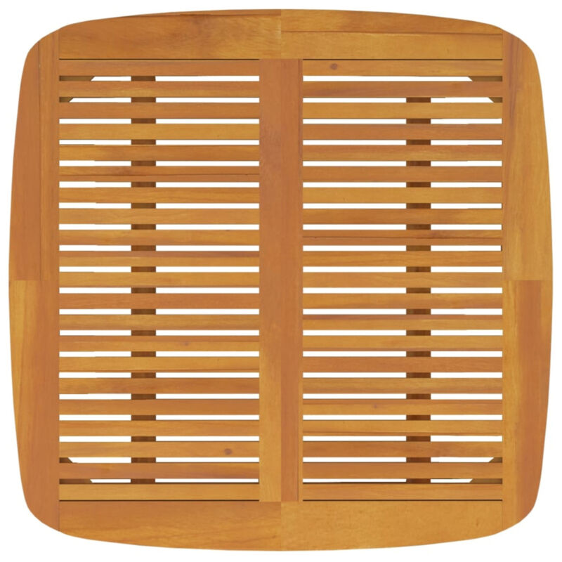 5 Piece Garden Dining Set Solid Wood Acacia W4C7