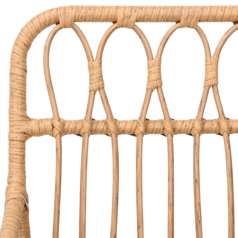 5 Piece Garden Dining Set Poly Rattan L2I4