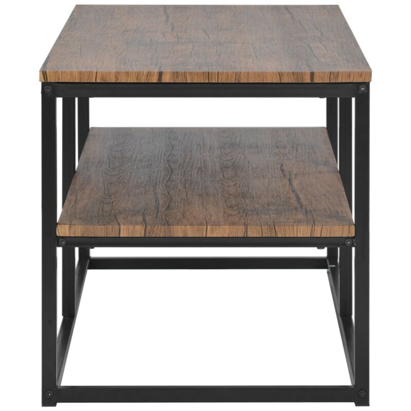 2-Tier Console Table Side End Table Coffee Table Entryway Hallway Furniture