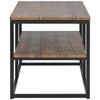 2-Tier Console Table Side End Table Coffee Table Entryway Hallway Furniture