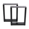 2PCS Industrial Steel Metal Furniture Table Leg Chair Desk Bench Box Shape Legs