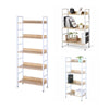 3/4/5 Tier Ladder Shelf Bookcase Storage Shelving Unit Corner Rack Display Stand