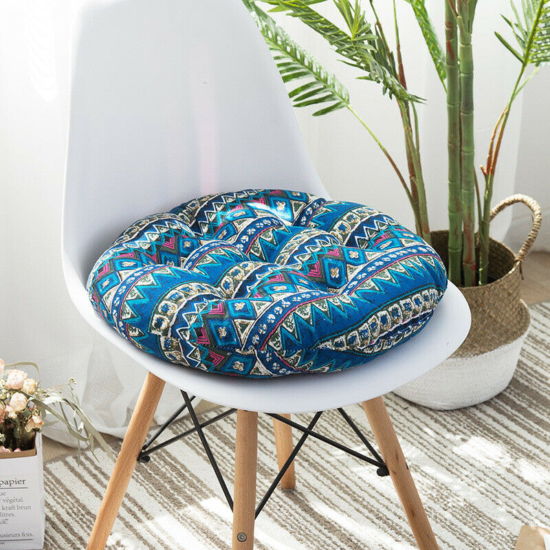 Dining Chair Blue Garden Seat Cushions Cushions Garden Round Chair