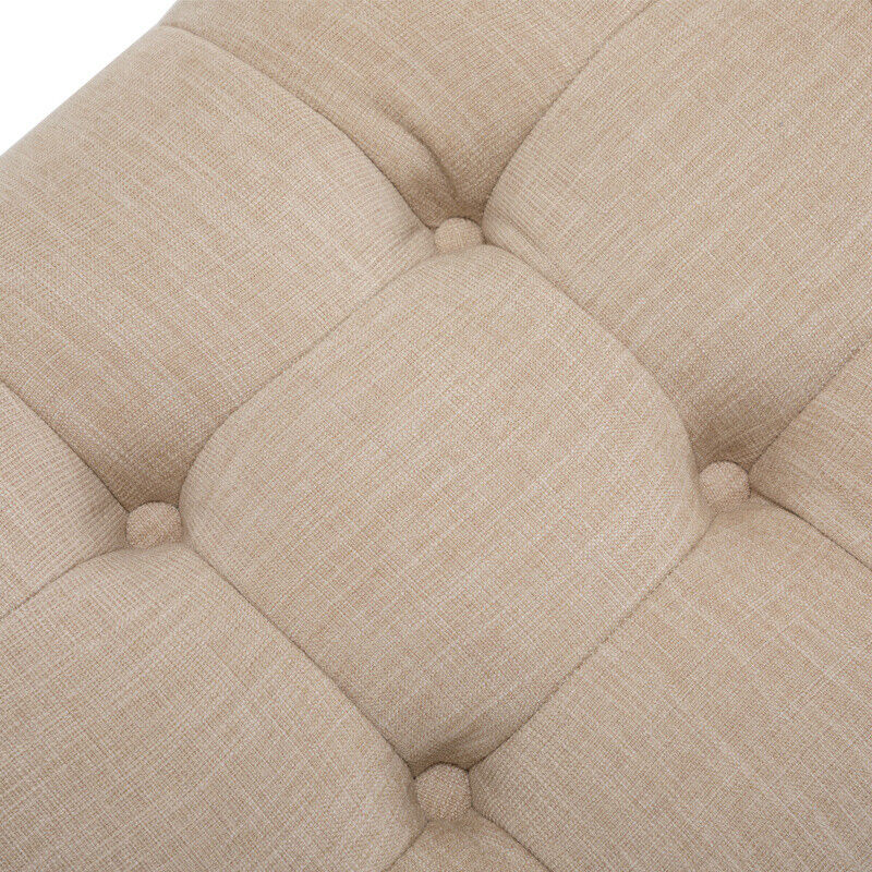 Cozy Chenille/Velvet Bench Bedside Footstool Window Seat Soft Bed End Sofa Chair