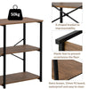 Console Table,3-Tier Console Sofa Table, Industrial Foyer Table for Living Room