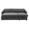 3 Seater Corner Sofa Bed with Storage Left/Right L-Shaped Corners Sleeper Couch